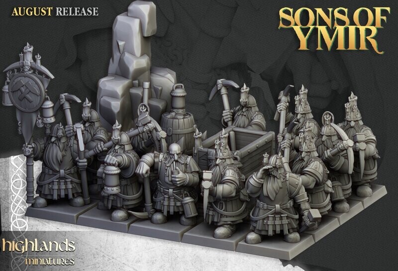Dwarfs Miners Unit