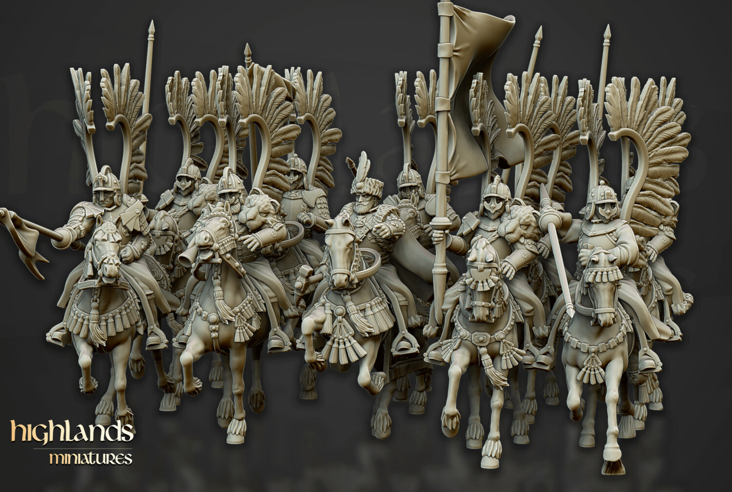Winged hussar of Volhynia