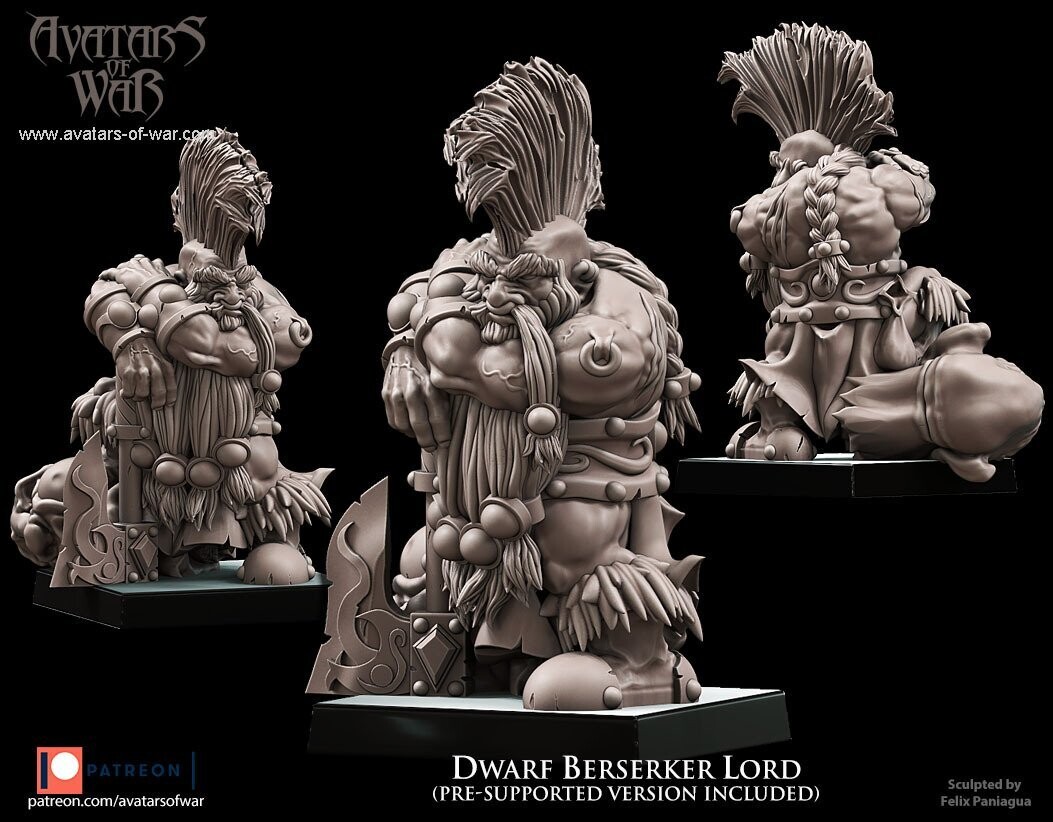 Dwarf Berserker Lord