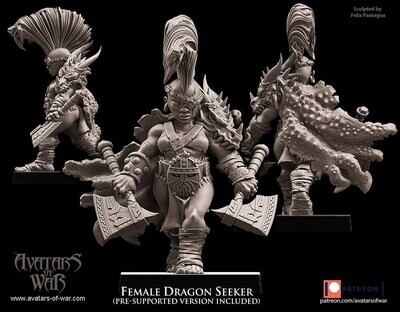 Female Dwarf Dragon Seeker