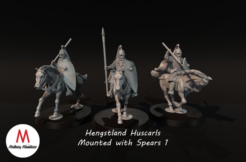 Hengstland Huscals Mounted with Spears 1
