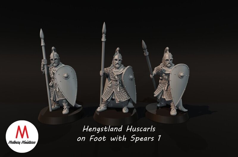 Hengstland Huscals on foot with Spears 1
