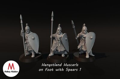 Hengstland Huscals on foot with Spears 1