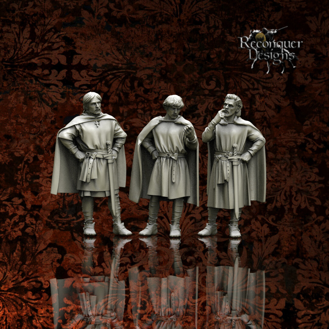 10th-13th Century Christian Nobles Set A