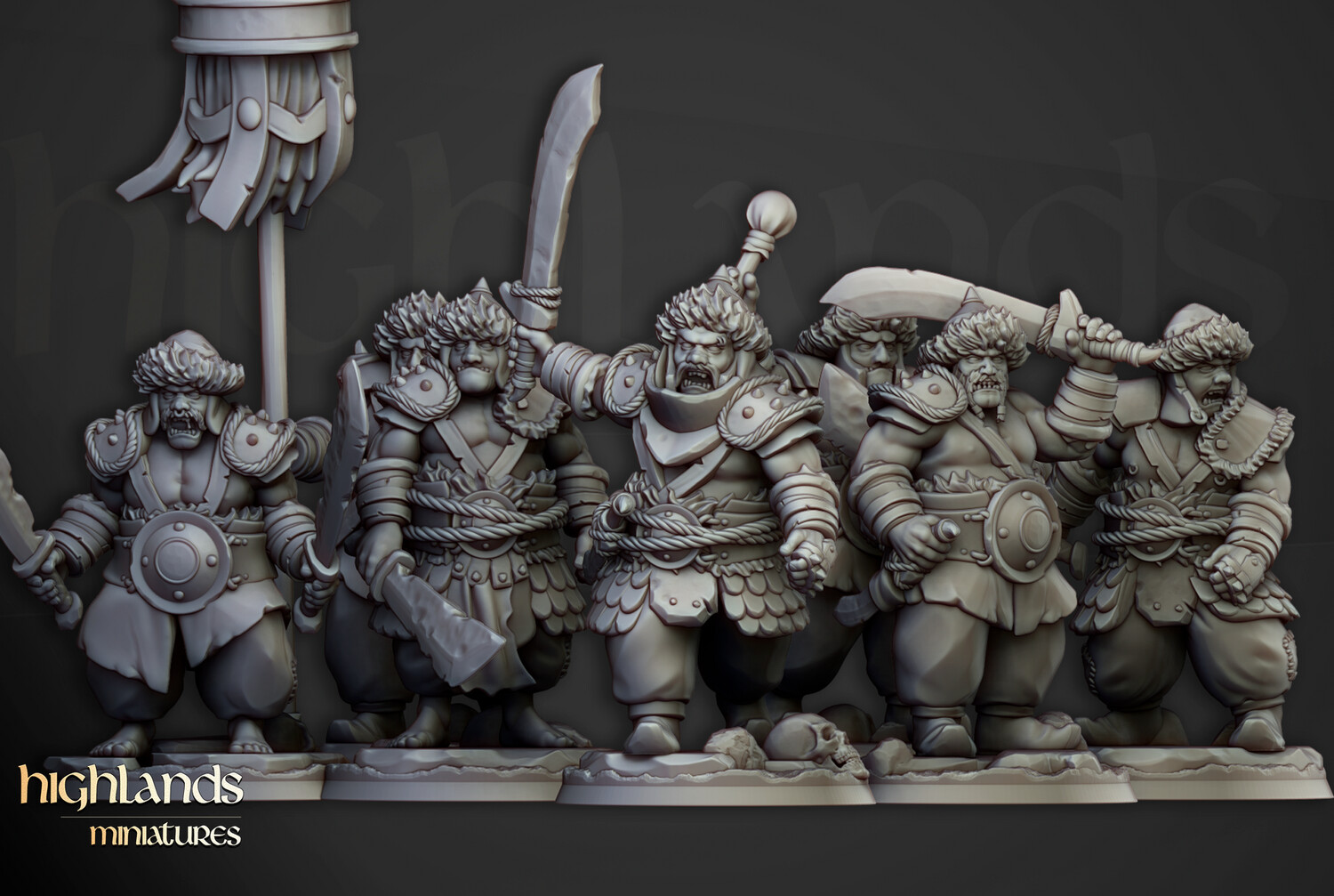 Khazarian Warriors Command Group