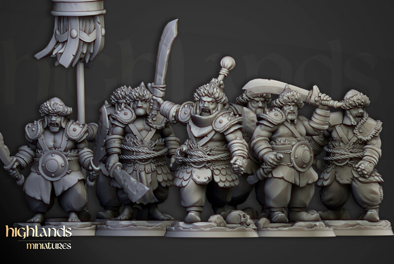 Khazarian Warriors Command Group
