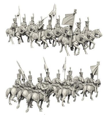 Uhlans Cavalry Marching