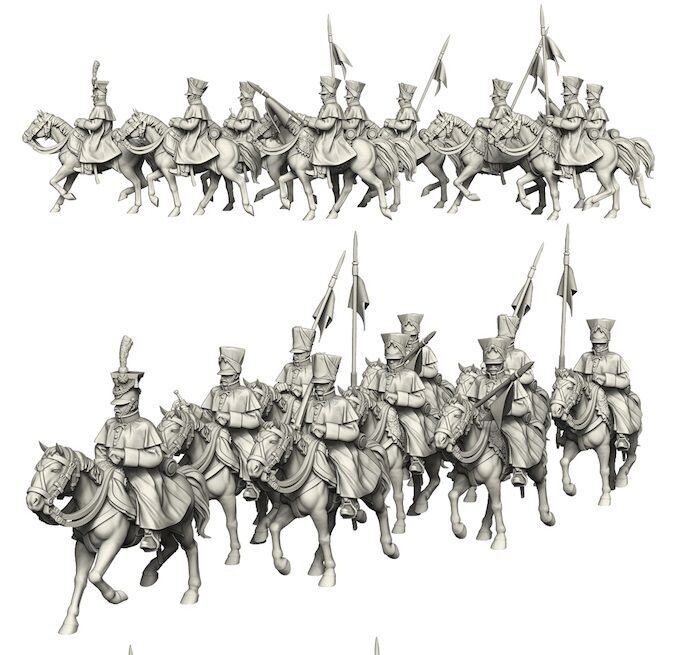 Uhlans Cavalry In Cloaks
