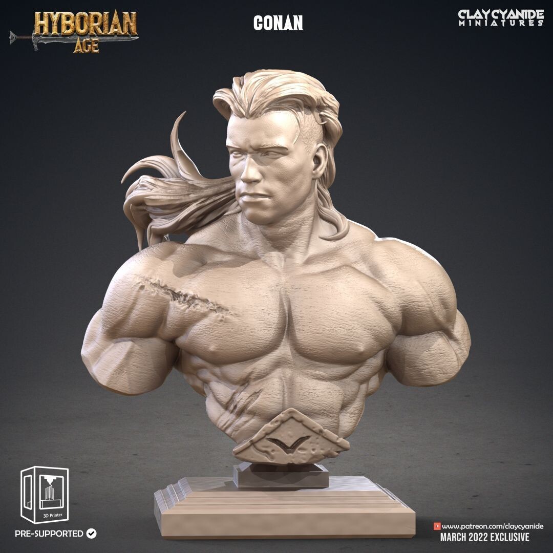 Conan "The Barbarian" BUST