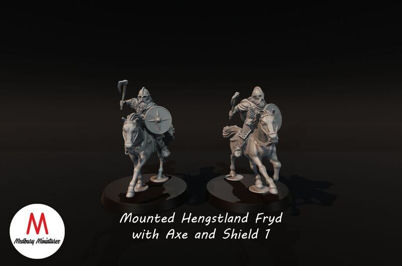 Hengstland Riders with axes 1