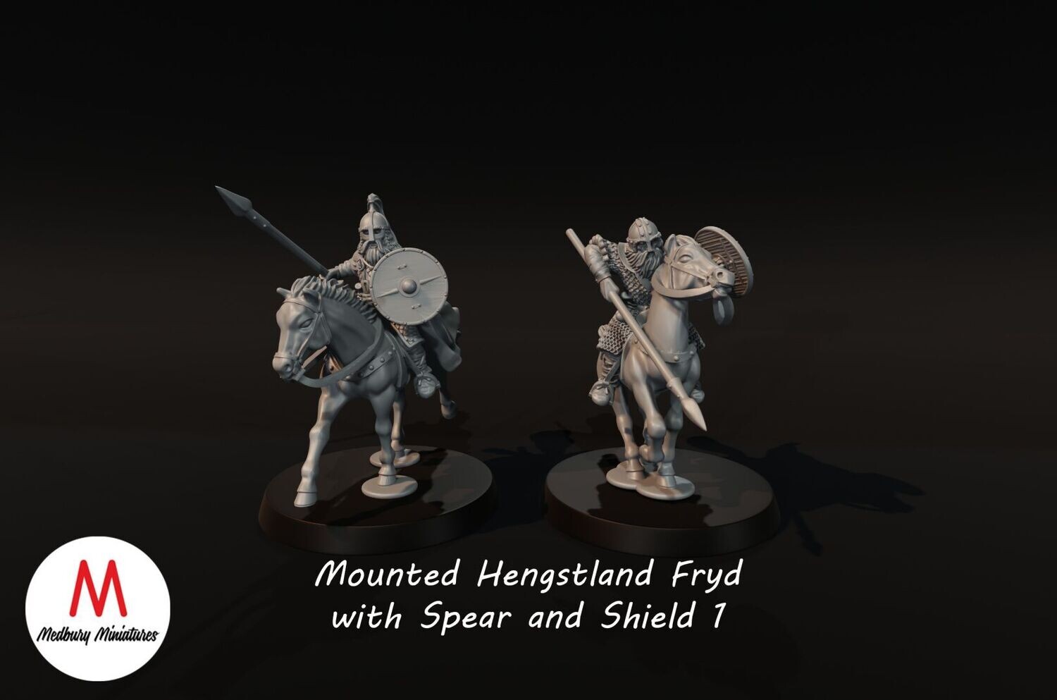 Hengstland Riders with Spears 1