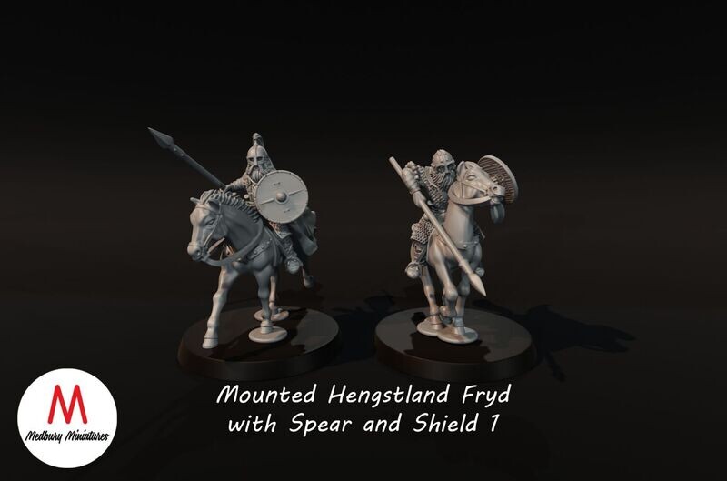 Hengstland Riders with Spears 1