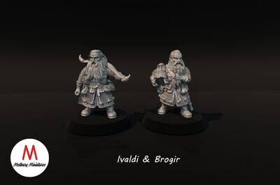 Ivaldi and Brogir (Dwarf Brothers)