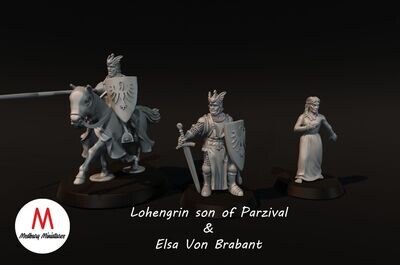 Lohengrin & Elsa (Swan Knights)
