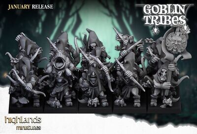 Swamp Goblins with Bows (pack 10 uds)