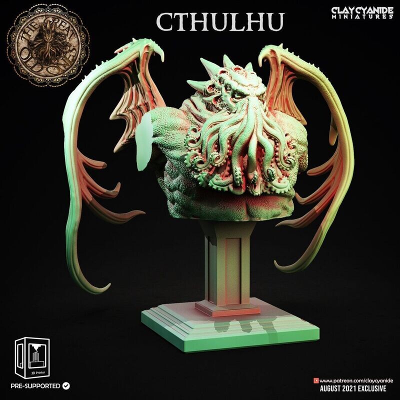 Cthulhu Bust