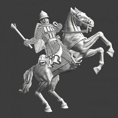 Mounted Lithuanian knight - Duke Mindaugas personal guard