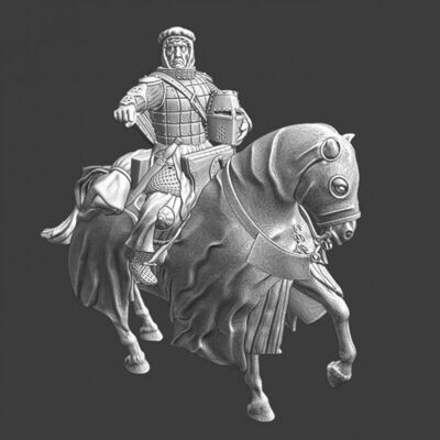 Mounted Teutonic Knight - Pointing
