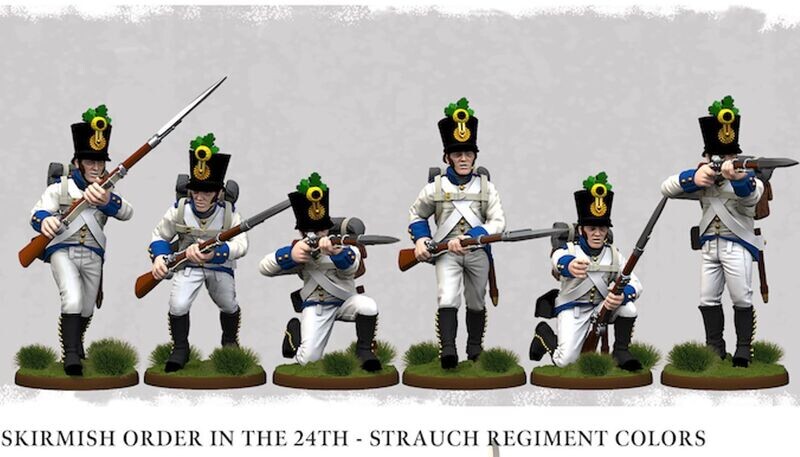 German Fusiliers post 1809 Skirmish Order