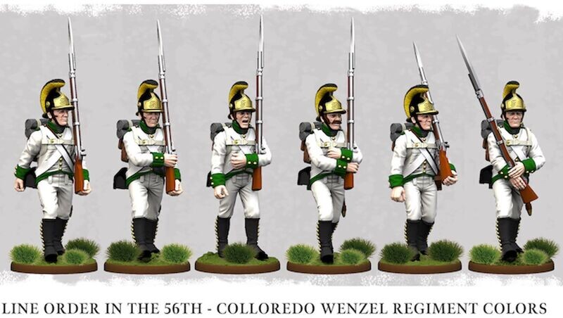 German Fusiliers 1809 Helmets Line Order