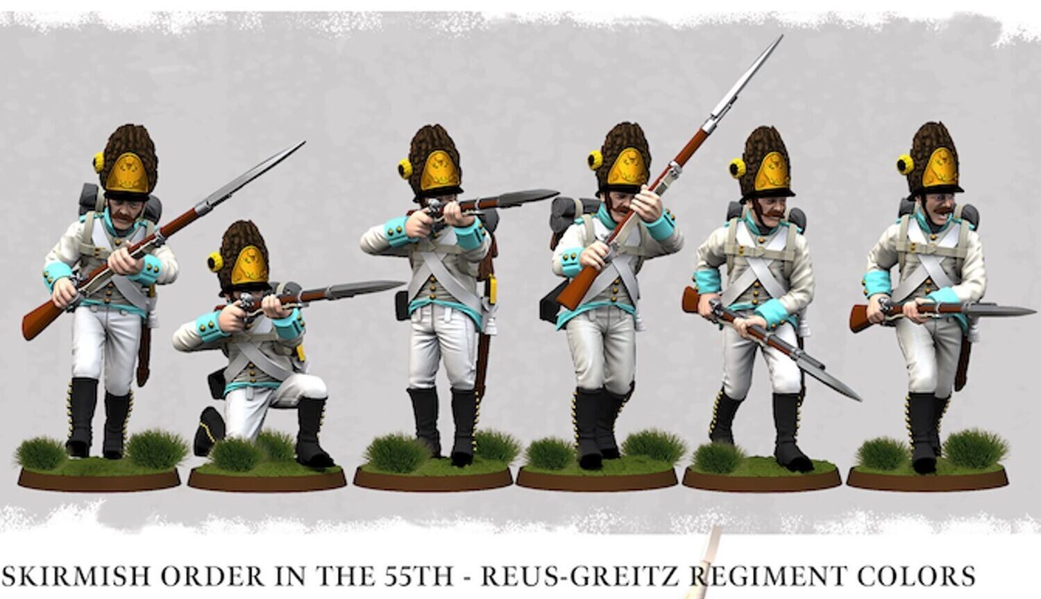 German Grenadiers Skirmish Order