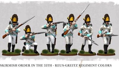 German Grenadiers Skirmish Order