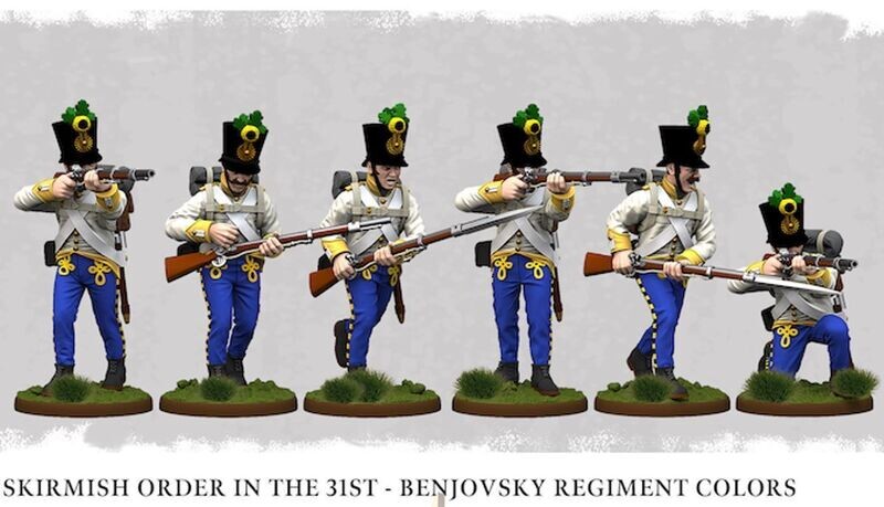 Hungarian Fusiliers Skirmish Order