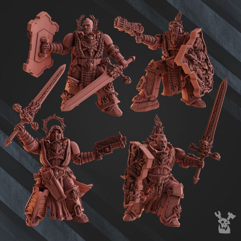 Blade Keepers  - pack 5 Units (build kit)