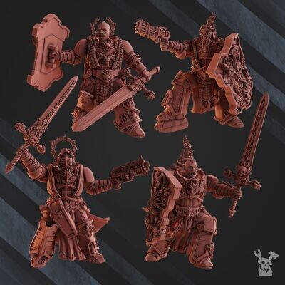 Blade Keepers - pack 5 Units (build kit)