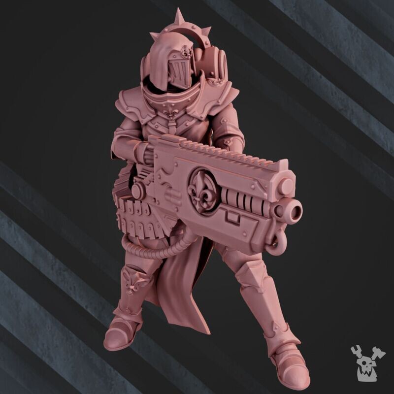 War Sisters Team with Heavy Weapons - pack 3 units