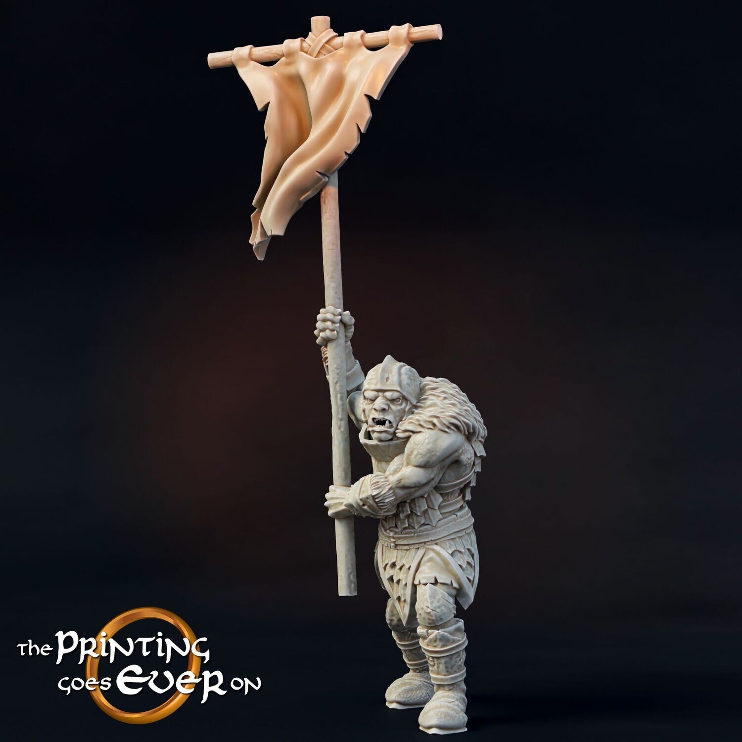 Orc Standard Bearer - "Chapter-21-Forces of Torr Mislar"