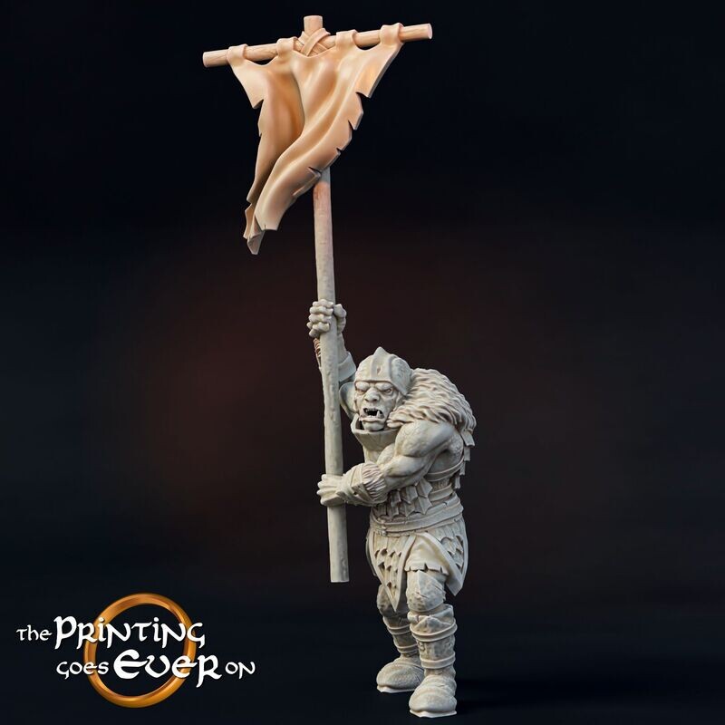 Orc Standard Bearer - "Chapter-21-Forces of Torr Mislar"