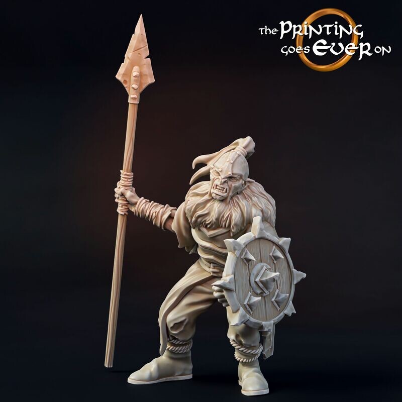 Orc Spear-Shield A - "Chapter-21-Forces of Torr Mislar"