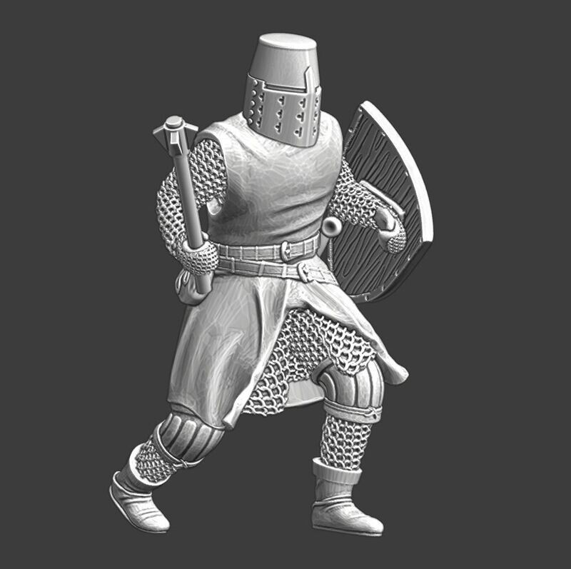 Medieval Danish Knight - from the Sparre-family
