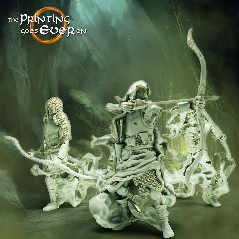 Ghost Archers (3 units)- "Chapter 33 - Hall of the Ghost King"