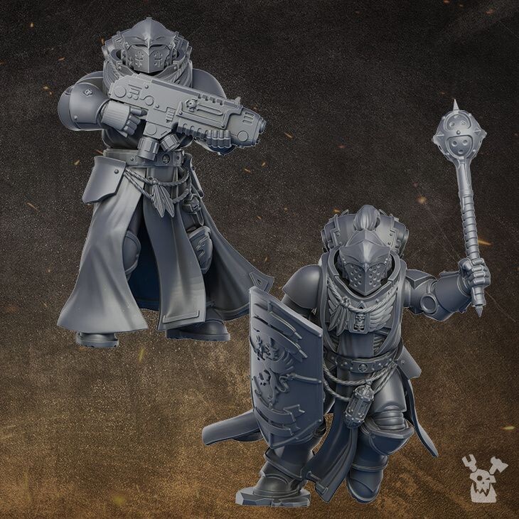 Black Gryphons Heavy Squad  - pack 5 Units (build kit)
