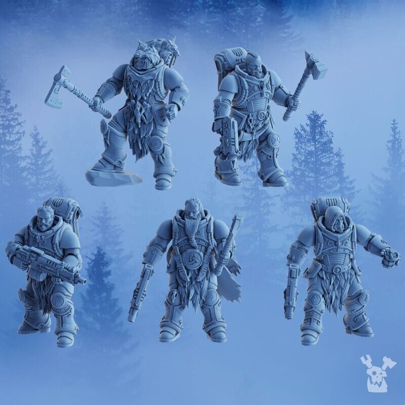 Stormbringers Assembly Kit- pack 5 units