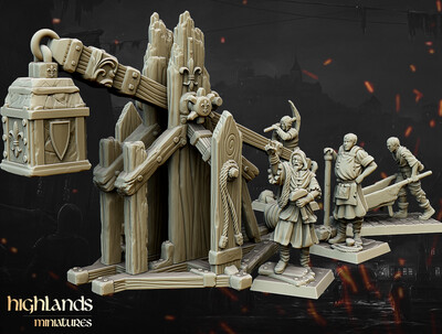 Trebuchet and Crew