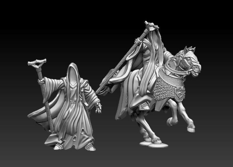 Lord of Mischief on foot & mounted