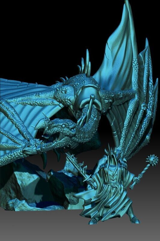 Winged Shadow A (on foot & mounted)