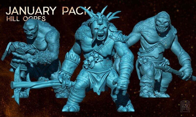 Hill Trolls (Pack 3 units)