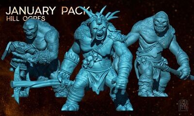 Hill Trolls (Pack 3 units)