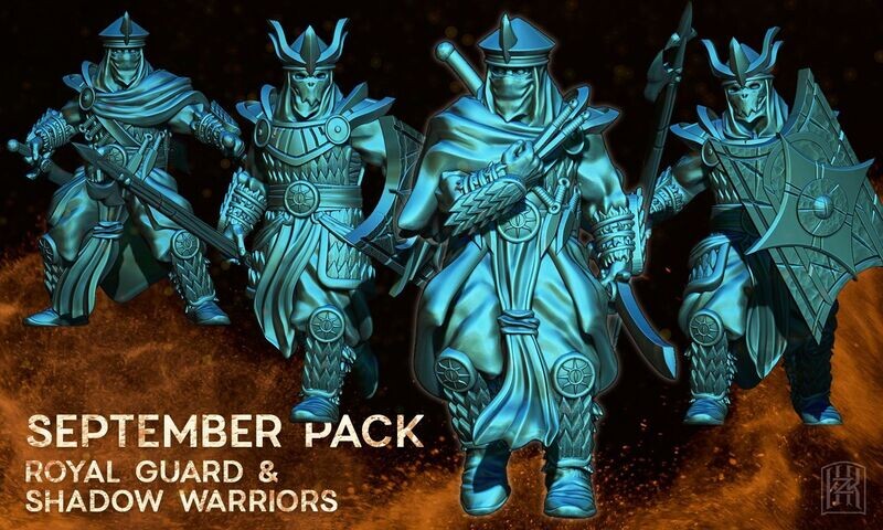 Golden Horde Royal Guard (Pack 4 units)