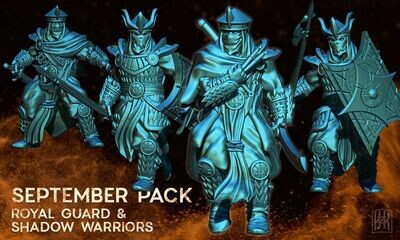 Golden Horde Royal Guard (Pack 4 units)