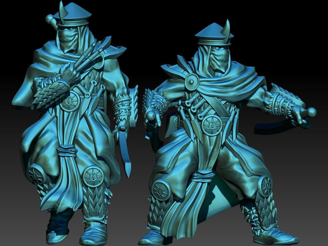 Golden Horde Shadow Warriors (Pack 4 units)