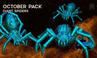 Giant Spiders (Pack 3 units)