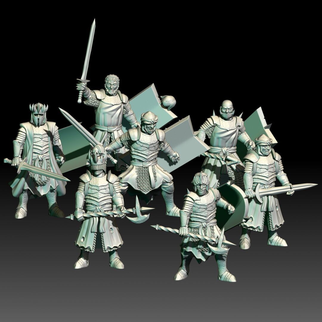 Warriors (pack 6 units)