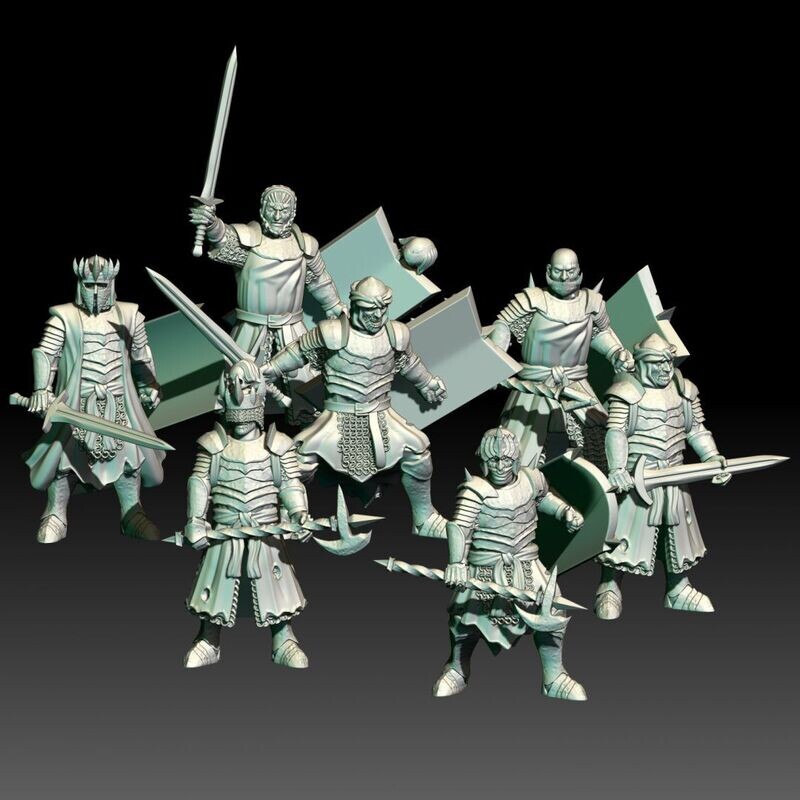 Warriors (pack 6 units)