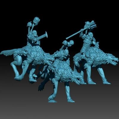 Wolf Riders (pack 3 units)