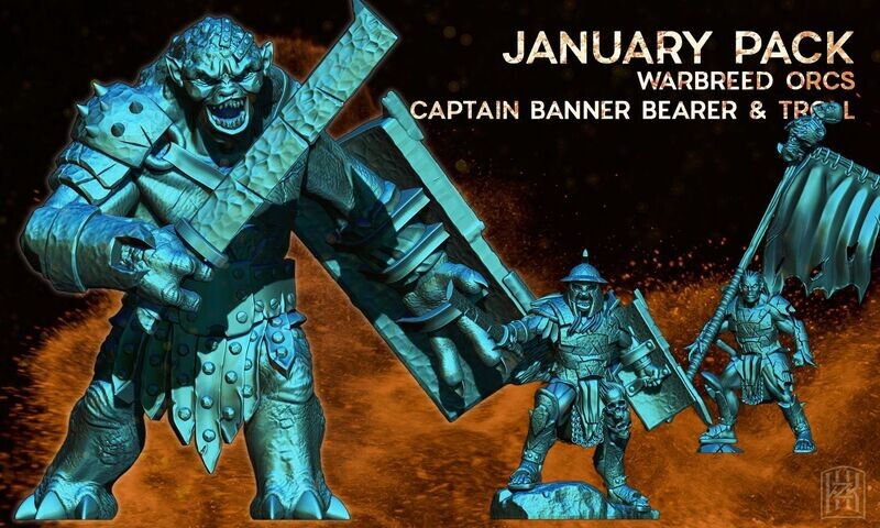 Warbreed Orcs Elite (Pack 3 units)